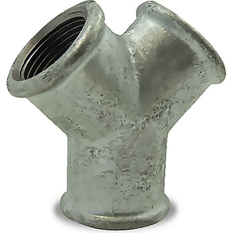 Distributeur "Y" F/F/F en fonte maléable 3/4''