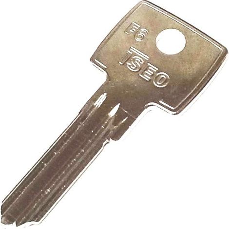 Chiave Piatta Iseo 020609 Clarus Originale Ottone Nichelato 10 Pezzi