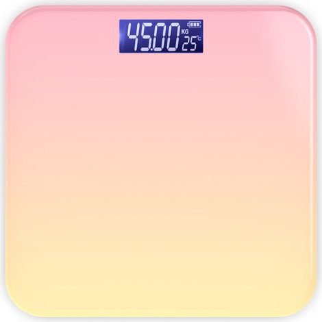(Balance impédancemètre intelligente rechargeable Gradient Orange pour la perte de poids) (1/5)