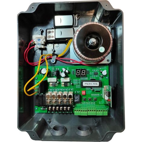 Coffret électronique automatisme portail battant 12V