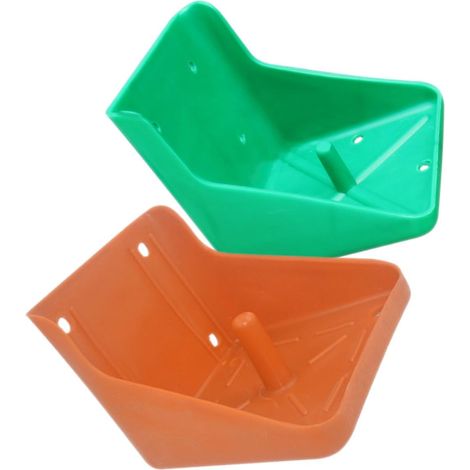 2pièces Plateau à Blocs De Sel Pour Bétail Boîte à Briques De Sel Distributeur De Fourrage Salé Support Pour Mangeoire à Pour Moutons Et Vaches (1/5)
