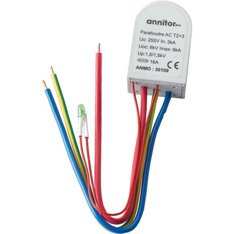 Parafoudre miniature T2+T3 pour carte électronique 6kA