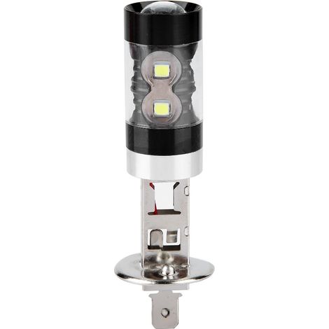 H1 8000K Weißes LED-Scheinwerferlampen-Set für Nebelscheinwerfer, Fernscheinwerfer, Ersatzset. (2 Stück)