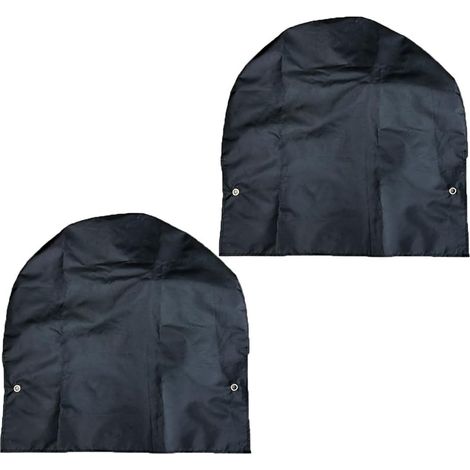 2Pcs Caravan Wheel Covers Oxford Cloth Tyre Protective Covers 28.54IN Sun Resistant for RV Trailer Motorhomes SUV Truck