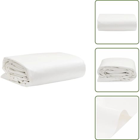 Protezione da pioggia - vidaXL Telone Bianco 1,5x2,5 m 650 g/m² - Telone per auto