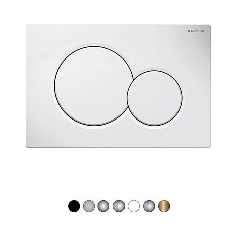 PLACCA DI COMANDO MOD. SIGMA01 GEBERIT Misura: Ottone Lucido