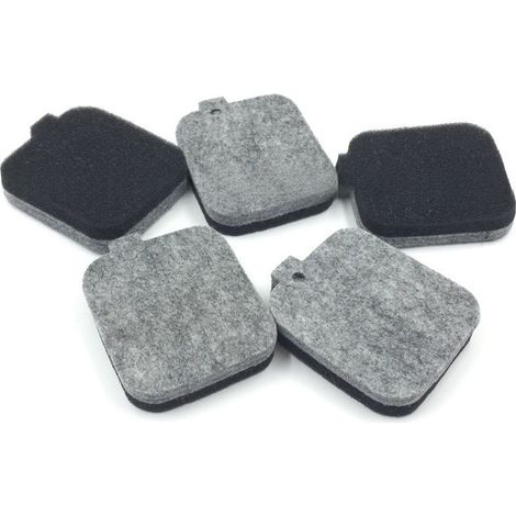 Filtres à air adaptés aux moteurs de soufflerie BG45, SH55 et SH85.
