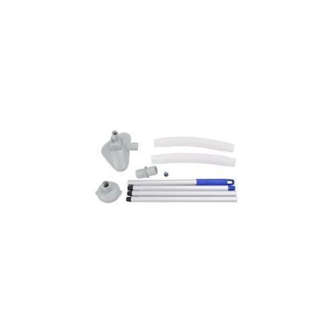 Aspirateur de piscine manuel multifonctionnel – nettoyage en profondeur pour spa, jacuzzi et bains à remous, avec tête pivotante et tuyau flexible (1/5)