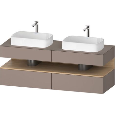 Duravit Collection One Konsolenwaschtischunterbau, 2 Auszüge, 2 (1/2)