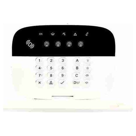 LEDP/R-WE - DRAHTLOSES TASTATUR FÜR DEN INNENBEREICH