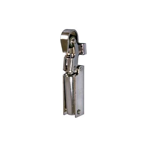 Serranda di chiusura dinaliob N°33 in zinco naturale - per porta max 80kg - GROOM -