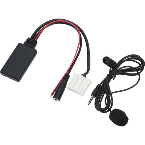 GARRYFIZH Module sans fil bluetooth 5.0 pour voiture, 150cm, adaptateur AUX IN, remplacement de micro mains libres pour Mazda 2 3 5 6 (1/5)