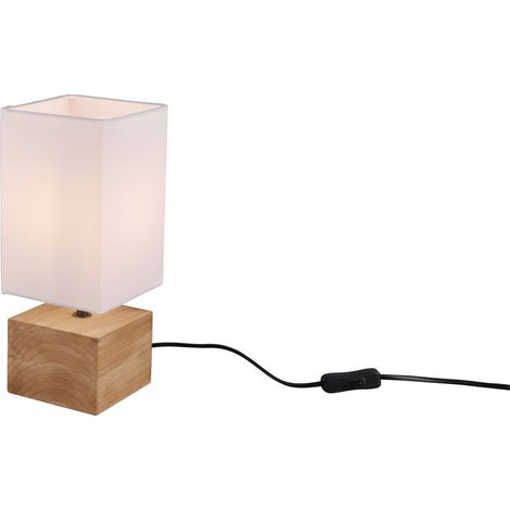 Lampada tavolo da Interno a LED in Legno Legno Colorato (1/2)