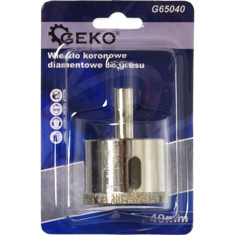 Foret diamanté geko 40 mm perçage humide durable (1/3)