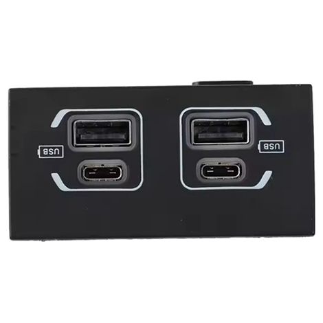 68467786AB 35422365 ist geeignet für 21-22 Linkslenker Jeep Chrysler USB-Schnittstellen. (1/4)