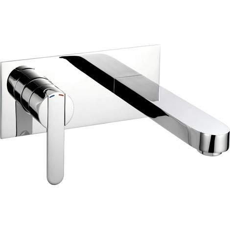 Francis Pegler Strata Wall Mounted Bath Filler Tap Chrome Modern Style