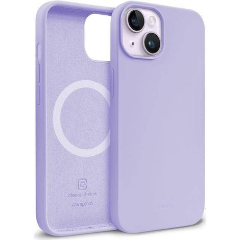 Cover magnetica Crong Color per iPhone 14 Plus con MagSafe (viola) (1/5)
