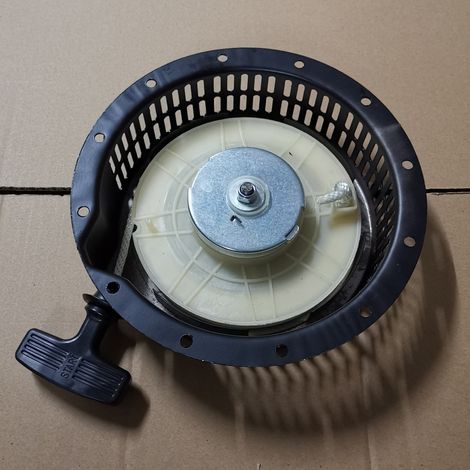 Ensemble de démarreur manuel pour moteur diesel Yanmar L100/Domestic 186F avec démarreur à corde, adapté au modèle 186FA et autres. (1/4)