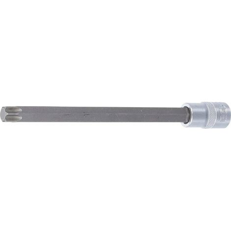 Douille à Embouts 200 mm - 12,5 mm (1/2), Profil Torx T60 - Précision et Robustesse, Acier, Zones Difficiles - D-Work