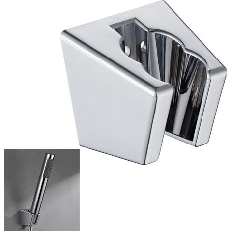 Supporto per doccetta a mano, supporto per soffione doccia, staffa per soffione doccia, supporto per doccetta a mano con due fessure, supporto per tubo flessibile del soffione doccia del bagno, montag (1/5)