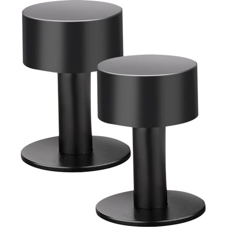 2 Piece Installation Commercial Collision Steel Outdoor Indoor Black (1/5)