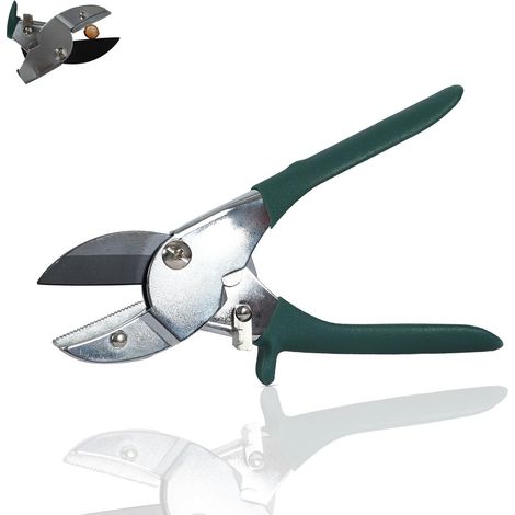 Sécateur de jardin SK5 en acier au carbone, lame dentelée avec verrouillage de sécurité, diamètre de coupe de 12 mm, idéal pour la taille des rosiers et des branches. (1/5)