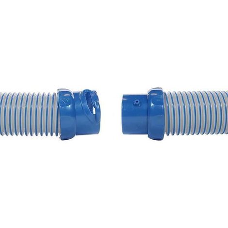 Zodiac Mx6 Mx8 Jeu de 4 Sections de Tuyaux Twist Lock, 4 x 1m, pour Robots Nettoyeurs de Piscine Hydrauliques, Bleu (1/4)