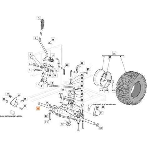 ORIGINAL HINTERACHSE EMAK G118400910E4R