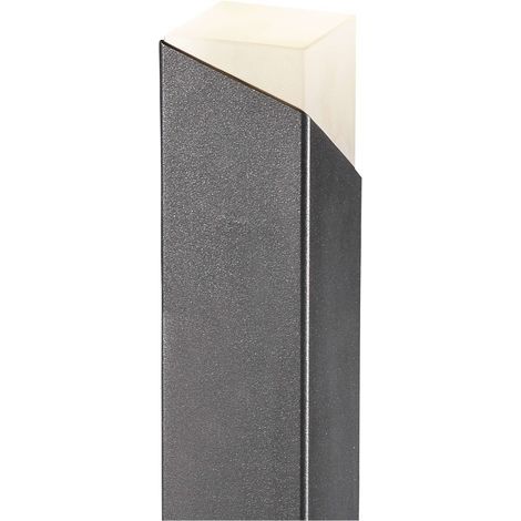 Borne ARISTIDE STEEL IP65 GU10 50W 400mm Anthracite (1/4)