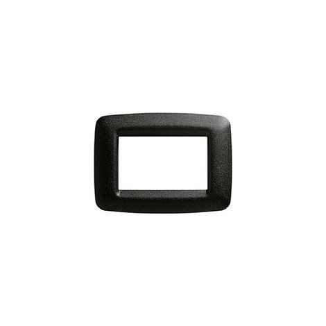 Placca 6 P.Ardesia Metallo Playbus Young ( Gewiss Cod. Gw32716 )