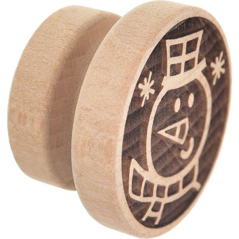 Sello de madera para galletas de 5,5 cm (1/5)