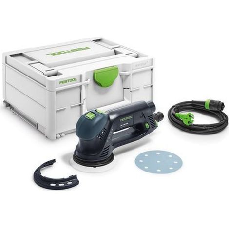 Ponceuse excentrique Festool ROTEX RO 125 FEQ-Plus – Puissance 500W – Plateau FastFix Ø 125mm – Moteur roto-excentrique pour ponçage fin et polissage