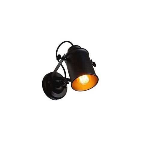 Lámpara de techo/pared Fei Yu Retro Industrial estilo loft vintage industrial con base E27 para bar, restaurante, cafetería - Crezuo