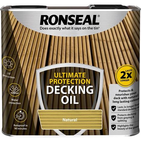 Ultimate Decking Oil Natural 2.5 Litre