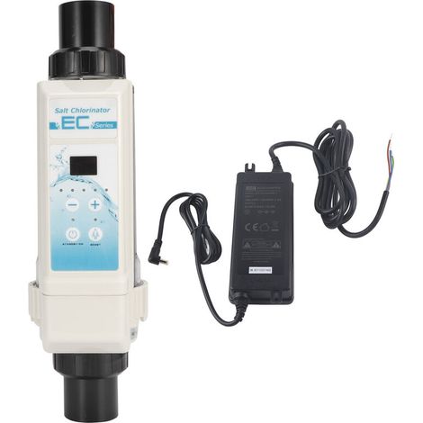EC20 20g/H SPA Générateur de Chlore Électrolyseur Chlorinateur au Sel de Piscine 100‑240V (1/5)