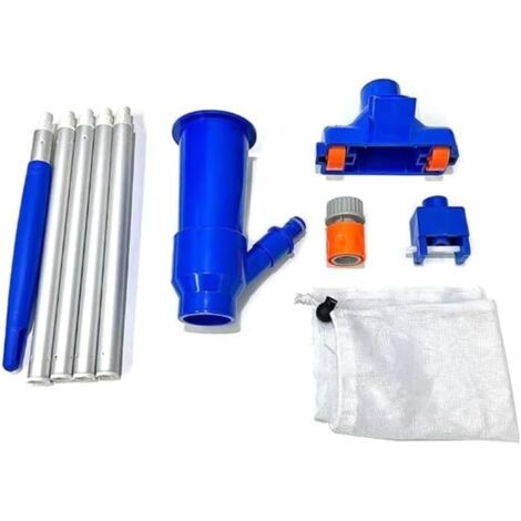 Applicable Aspirateur Piscine Portable pour Piscine Hors Portable Nettoyeur À Jet Piscine Kit Nettoyage Piscine À Ventouse Aspirateur Piscine Outil Nettoyage Piscine Équipement Nettoy (1/5)