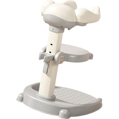 Station de bain debout en ABS pour enfant - Ergonomique - Facile à nettoyer - Compacte - Pliable - Pour un usage domestique - Support de bain pour nouveau-nés (1/5)