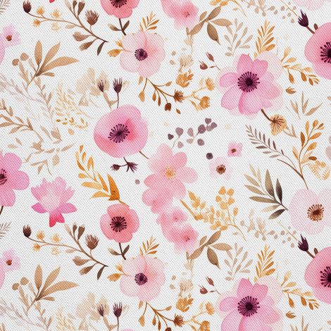 Tela decorativa para exteriores Oxford - Estampado floral - DX2064 (1/5)