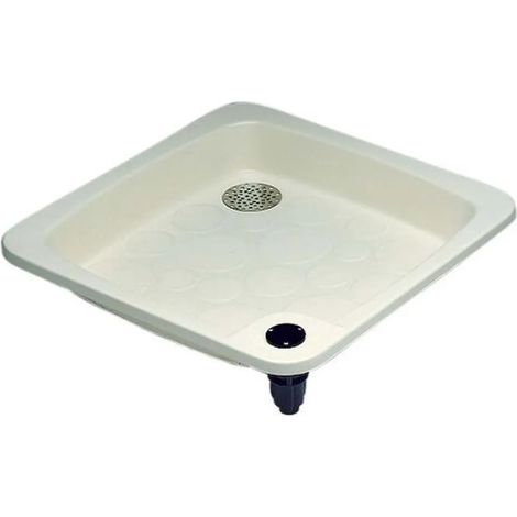 Ducha de jardín Astralpool 00103 base 80x80 cm desagüe ajustable