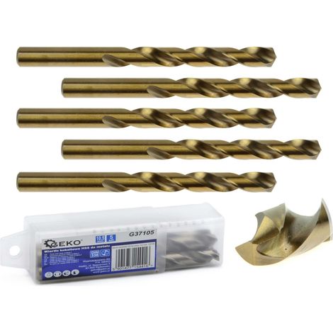 Broca de cobalto HSS para metal de 10,5 mm (5/105) (1/4)