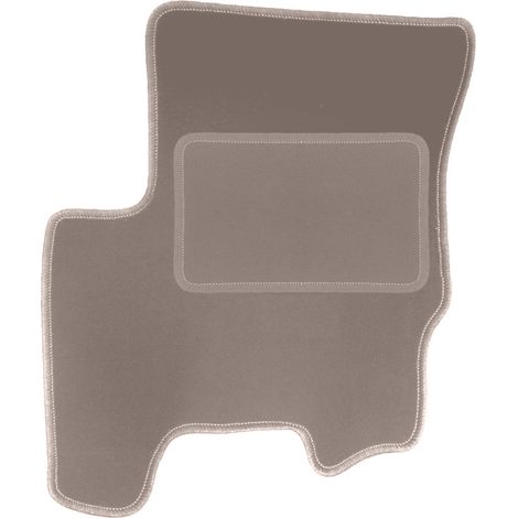 Alfombrilla de conductor beige para: SsangYong Korando II (KJ) SUV (1998-2006)