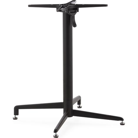 Pie De Mesa Aplilable 70X70X72 Acero Inoxidable Negro (1/5)