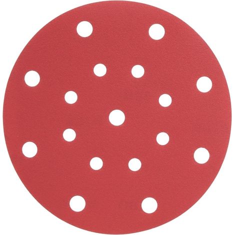 Disque abrasif - Radix - Pro - Velcro 150 mm - P180 - 17 trous (50 pcs) (1/2)