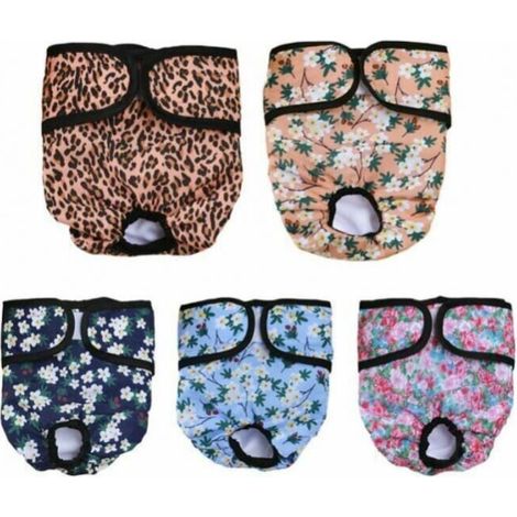 Reusable washable nappies for dogs, physiological trousers, MFor pets,S(27-31cm) (1/4)