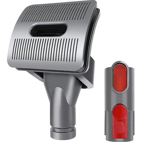 Brosse Pour Poils D Animaux - Adaptateur De Conversion Inclus - Compatible Avec Aspirateurs Sans Sac Type Dyson V15 - 1 Pièce (1/5)