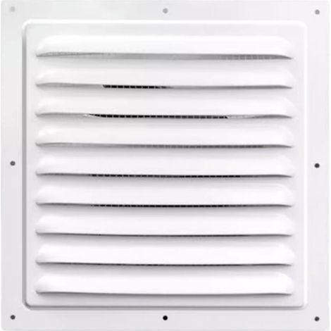 Persienne de Ventilation à Dissipation thermique, pour porte extérieure, maison, grenier, Garage, plafond, blanc (1/5)