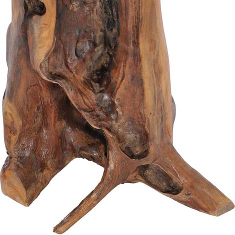 vidaXL Mesa de centro de madera maciza de teca 40x40 cm (1/2)