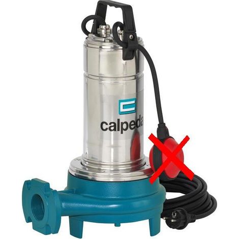 Calpeda pompa da DRENAGGIO GQG 6-21 per acque LURIDE con TRITURATORE Trifase 1,1kW svuotamento liquami per fognatura pozzi neri fogna (1/2)