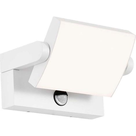 Lámpara LED V-TAC 17W 120LM/W Sensor PIR Blanco Giratorio Blanco Natural IP65