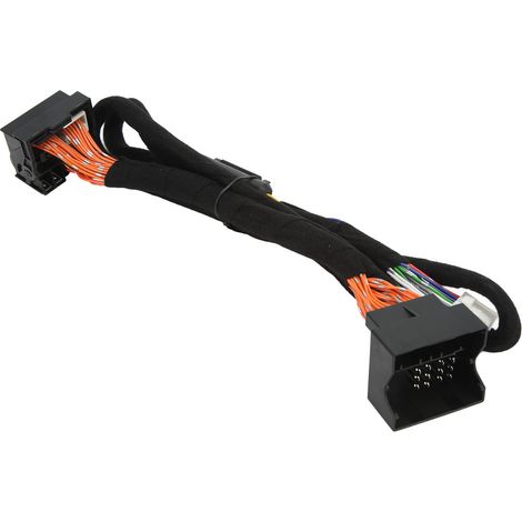 Faisceau d'interface pour amplificateur DSP de voiture avec prise, 12V 15A, connexion stable, qualité sonore claire, choix idéal pour les mélomanes. (1/5)